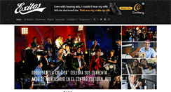 Desktop Screenshot of exitosfm.com